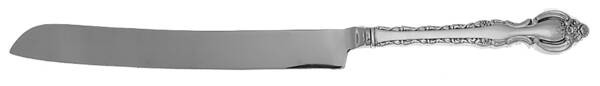 Countess (Silverplate, 1969, No Korea) Wedding Cake Knife with Stainless Blade HC