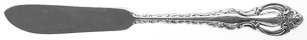 Countess (Silverplate, 1969, No Korea) Flat Handle Butter Spreader by International Silver