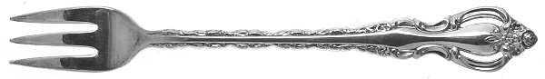 Countess (Silverplate, 1969, No Korea) Cocktail/Seafood Fork by International Silver