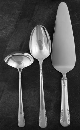 Courtship (Sterling, 1936, No Monograms) 3 Piece Completer Set