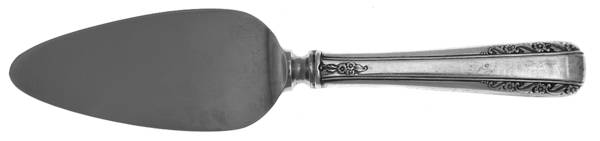 Courtship (Sterling, 1936, No Monograms) Cheese Server with Stainless Blade