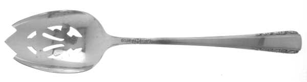 Courtship (Sterling, 1936, No Monograms) Pierced Tablespoon (Serving Spoon)