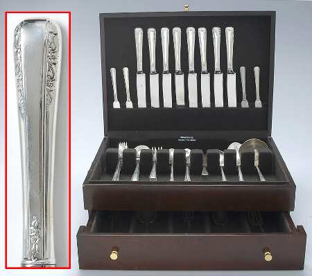 Courtship (Sterling, 1936, No Monograms) 62 Piece Set