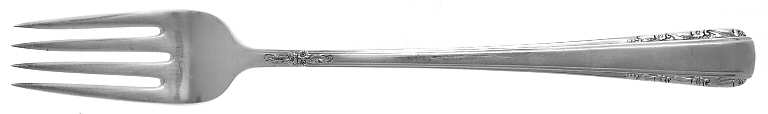 Courtship (Sterling, 1936, No Monograms) Grille Fork (Viande)