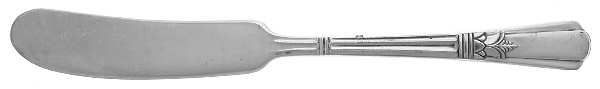 Court (Silverplate, 1939) Flat Handle Butter Spreader