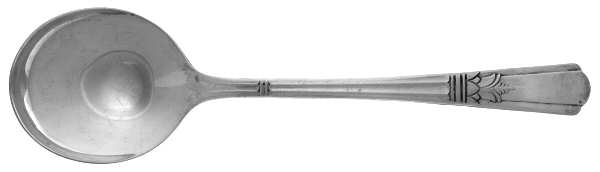 Court (Silverplate, 1939) Round Bowl Soup Spoon (Gumbo)