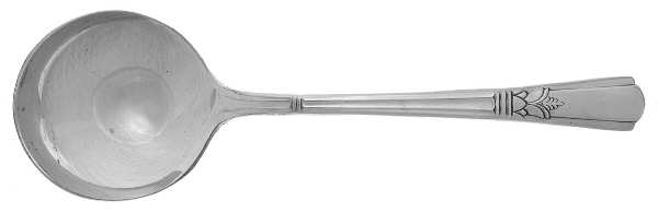 Court (Silverplate, 1939) Round Bowl Soup Spoon (Bouillon)