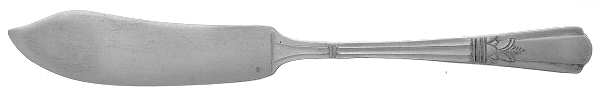 Court (Silverplate, 1939) Flat Handle Master Butter Knife
