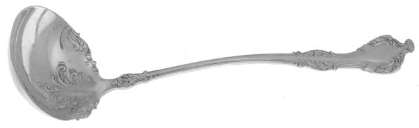 Crest (Silverplate, 1906, No Monograms) Oyster Ladle Solid Piece