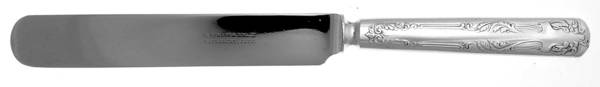 Crest (Silverplate, 1906, No Monograms) Blunt Solid Knife
