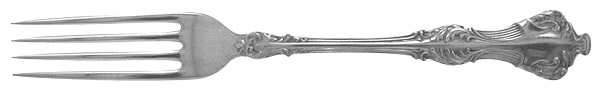 Crest (Silverplate, 1906, No Monograms) Fork