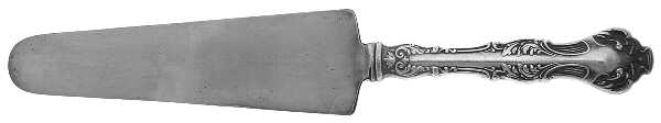 Crest (Silverplate, 1906, No Monograms) Solid Pie Server