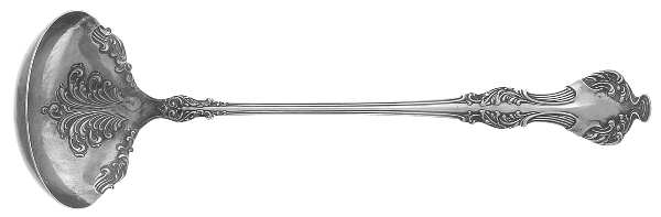Crest (Silverplate, 1906, No Monograms) Solid Soup Ladle