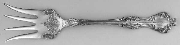 Crest (Silverplate, 1906, No Monograms) Small Chipped Beef Fork
