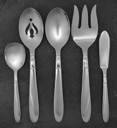 Creation I (Stainless) 5 Piece Hostess Set