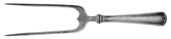 Cromwell (Silverplate, 1912) Large Joint/Roast Holder Fork