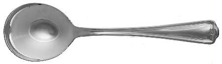 Cromwell (Silverplate, 1912) Round Bowl Soup Spoon (Cream Soup)
