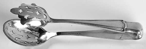 Cromwell (Silverplate, 1912) Large Ice Serving Tongs
