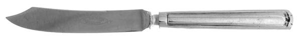 Cromwell (Silverplate, 1912) Solid Indented Individual Fruit Knife