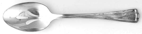 Cromwell (Silverplate, 1912) Pierced Tablespoon (Serving Spoon)