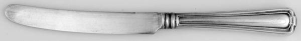 Cromwell (Silverplate, 1912) Orange Knife with Silverplate Blade