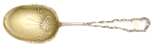 Cromwell (Silverplate, 1895) Solid Salad Serving Spoon