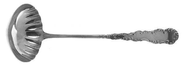 Cromwell (Silverplate, 1895) Solid Soup Ladle