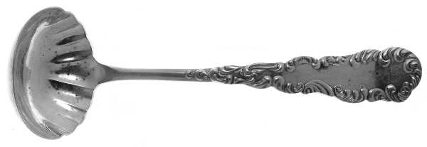 Cromwell (Silverplate, 1895) Solid Piece Cream Ladle