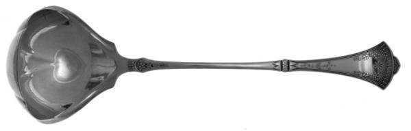 Crown (Silverplate, 1885) Oyster Ladle Solid Piece