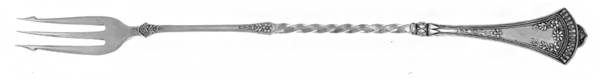 Crown (Silverplate, 1885) Long Handle Pickle/Olive Fork
