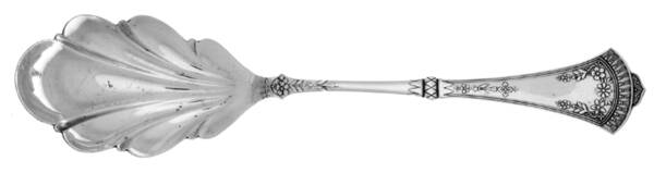 Crown (Silverplate, 1885) Solid Shell Berry/Casserole Spoon