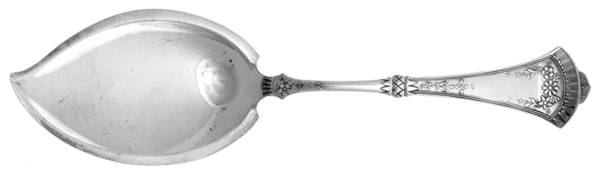 Crown (Silverplate, 1885) Large Solid Ice Cream Server