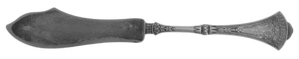 Crown (Silverplate, 1885) Flat Handle Master Butter Knife