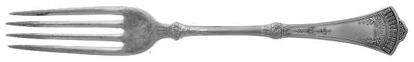 Crown (Silverplate, 1885) Fork