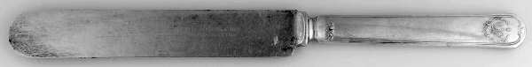 Crown (Silverplate, 1900) Blunt Solid Knife