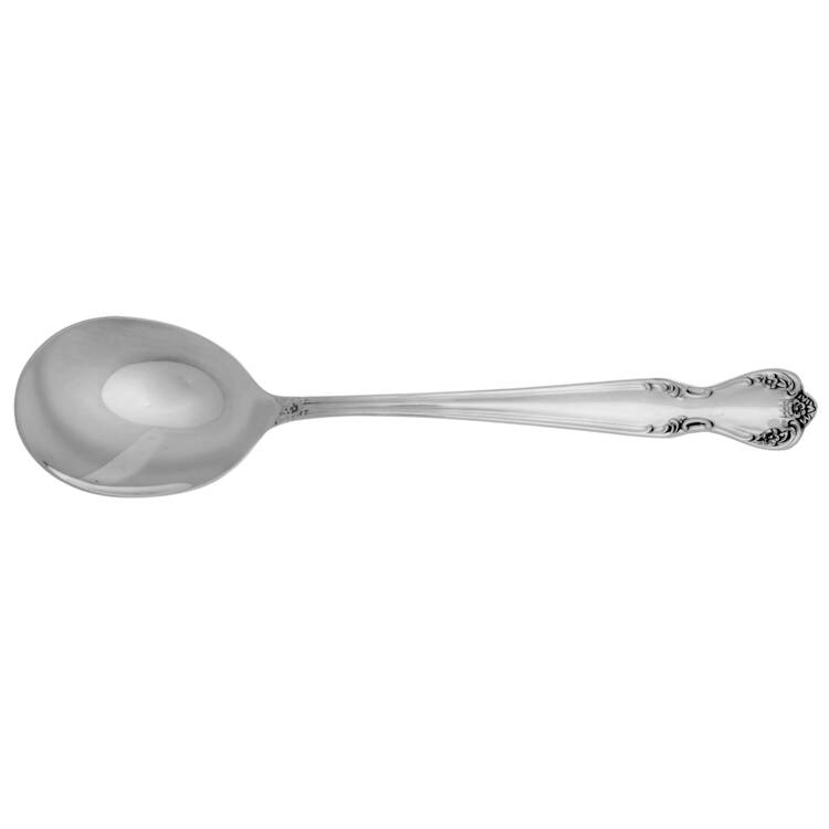 Daybreak-Elegant Lady (Silverplate, 1952) Round Bowl Soup Spoon (Cream Soup) HC