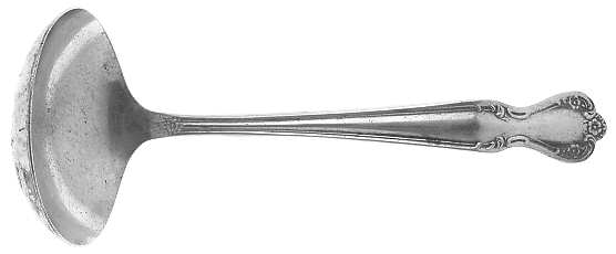 Daybreak-Elegant Lady (Silverplate, 1952) Solid Gravy Ladle by International Silver