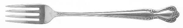 Daybreak-Elegant Lady (Silverplate, 1952) Grille Fork (Viande) by International Silver