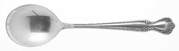 Daybreak-Elegant Lady (Silverplate, 1952) Round Bowl Soup Spoon (Gumbo) by International Silver