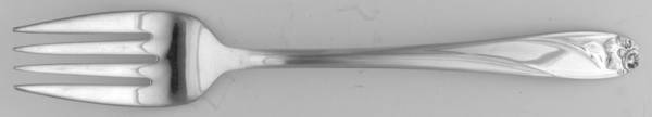 Daffodil (Silverplate, 1950) Individual Salad Fork by International Silver