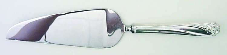 Daffodil (Silverplate, 1950) Pie & Cake Server with Stainless Blade