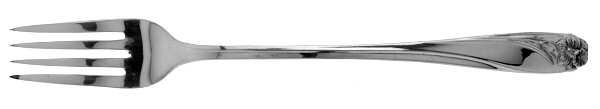 Daffodil (Silverplate, 1950) Grille Fork (Viande) by International Silver