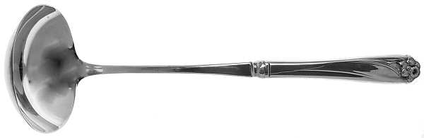 Daffodil (Silverplate, 1950) Hollow Handle Soup Ladle with Solid Bowl