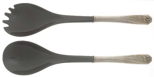 Daffodil (Silverplate, 1950) Plastic Bowl 2-Piece Salad Set