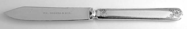 Daisy-New Daisy (Slvp, 1910, No Monogram) Individual Solid Fruit Knife