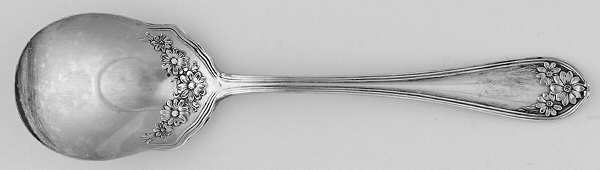 Daisy-New Daisy (Slvp, 1910, No Monogram) Sugar Spoon