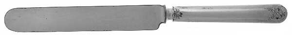 Daisy-New Daisy (Slvp, 1910, No Monogram) Blunt Solid Knife