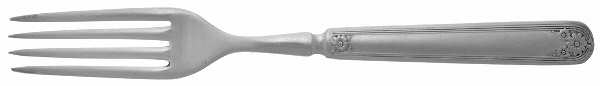 Daisy-New Daisy (Slvp, 1910, No Monogram) Indented Solid Handled Fork