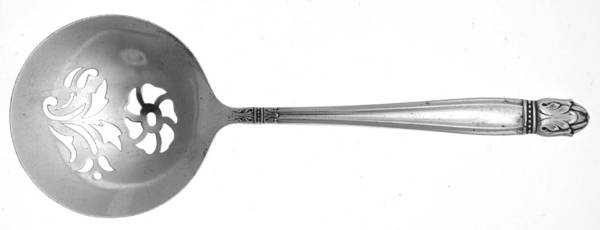 Danish Princess (Silverplate, 1938) Tomato Server, Solid Piece