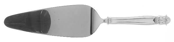 Danish Princess (Silverplate, 1938) Pie Server with Stainless Blade